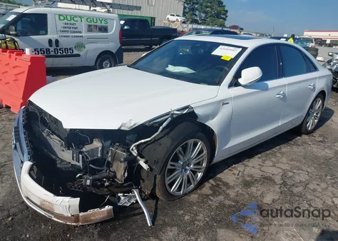 2015 Audi A8 3.0T из США, поврежденный, VIN WAUJGAFD7FN010923